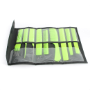 Set of combs DEWAL CO-9-Light Green